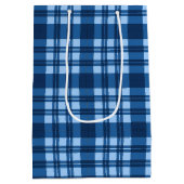 BLAUWE PATROON MEDIUM CADEAUZAKJE (Achterkant)