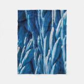 Blauwe paus fleece deken (Voorkant)