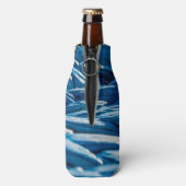 Blauwe paus flesjeskoeler (Fles Achterkant)