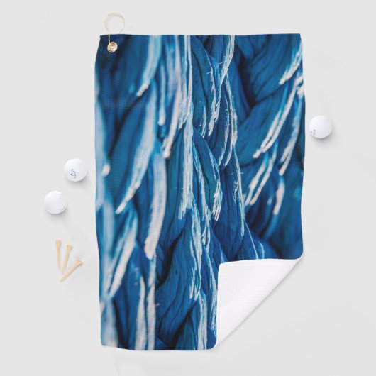 Blauwe paus golfhanddoek (Insitu)