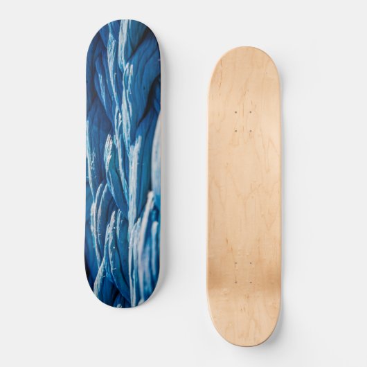Blauwe paus persoonlijk skateboard (Voorkant)