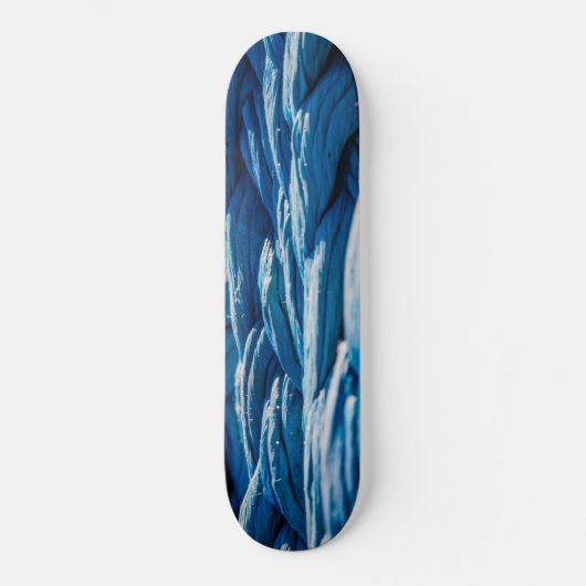 Blauwe paus persoonlijk skateboard (Voorkant)