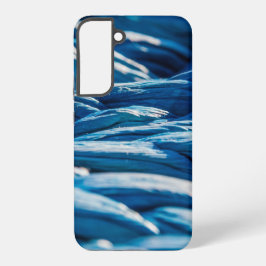 Blauwe paus samsung galaxy hoesje
