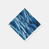 Blauwe paus servet (Hoek)