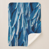 Blauwe paus sherpa deken (Voorkant)