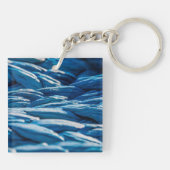 Blauwe paus sleutelhanger (Achterkant)