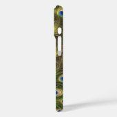 Blauwe Pauw Telefoonhoes Case-Mate iPhone Case (Achterkant / Links)