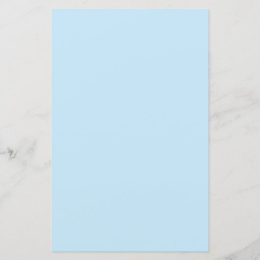 Blauwe Peacock Tail Feather Design Briefpapier She (Achterkant)