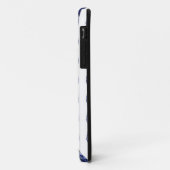 Blauwe peer patroon Case-Mate iPhone case (Achterkant/links)