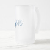 Blauwe pekelvis Mok (Voorkant rechts)