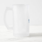 Blauwe pekelvis Mok (Links)