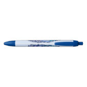 Blauwe Pen met Veer (Achterkant)