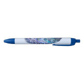 Blauwe Pen met Veer (Bodem)