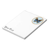 Blauwe Penseelvlinder Notitieblok (Linkerzijde)