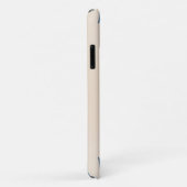 Blauwe Peperboom Bladeren iPhone 11 Hoesje (Achterkant/rechts)