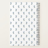 Blauwe Persoonlijke Agenda Notebook (Achterkant)