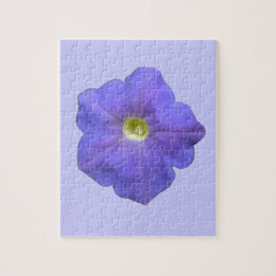 Blauwe Petunia Puzzel