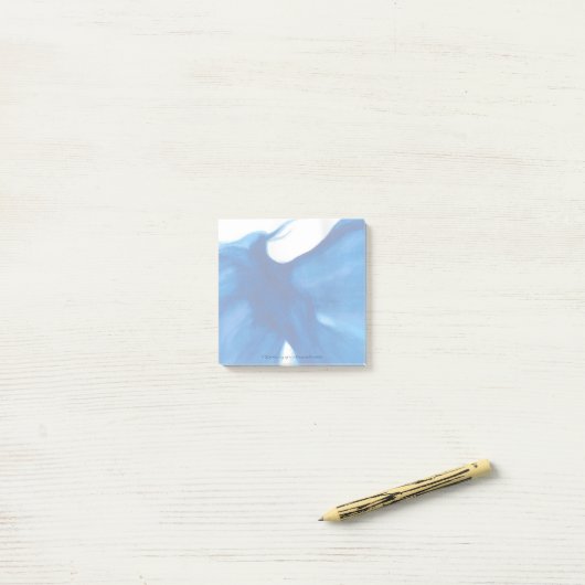 Blauwe Phoenix Post-It Notities Post-it® Notes (Op bureau)