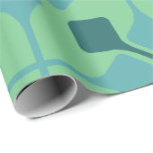 Blauwe pijlen cadeaupapier (Rol Hoek)