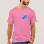 Blauwe pil t-shirt (Voorkant)