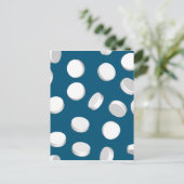 blauwe pillen briefkaart (Staand voorkant)