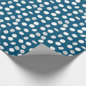 blauwe pillen cadeaupapier (Hoek)