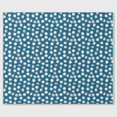 blauwe pillen cadeaupapier (Vlak)