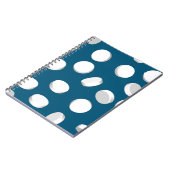 blauwe pillen notitieboek (Linkerzijde)