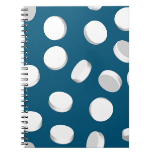 blauwe pillen notitieboek