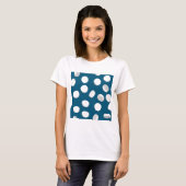 blauwe pillen t-shirt (Voorkant volledig)