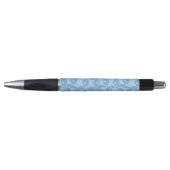 Blauwe pinguïnpatroonachtergrond pen (Voorkant)