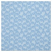 Blauwe pinguïnpatroonachtergrond stof (Swatch)