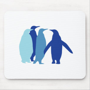 Blauwe pinguïns muismat