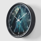 Blauwe piramide Surreal Visionary Art (Hoek)