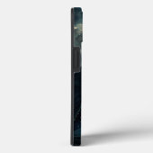 Blauwe piramide Surreal Visionary Art Case-Mate iPhone Case (Achterkant / Rechts)