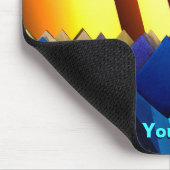 Blauwe piramiden en rism muismat (Hoek)