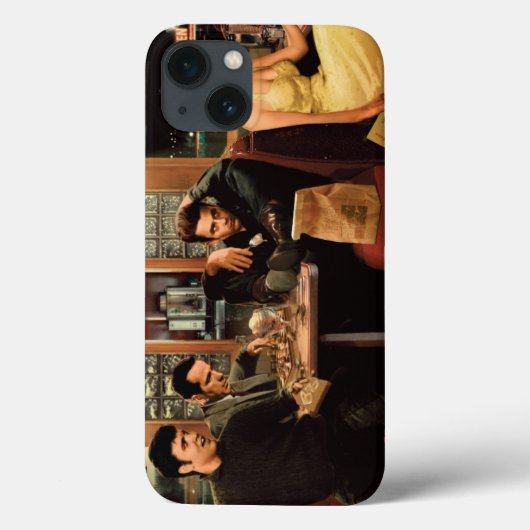 Blauwe Plaat Case-Mate iPhone Case (Achterkant)