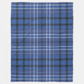 Blauwe Plaid 60x80 Fleece Deken (Voorkant)