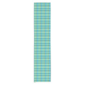 Blauwe Plaid door Shirley Taylor Korte Tafelloper (Voorkant)