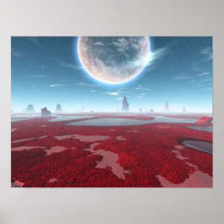 Blauwe planet poster