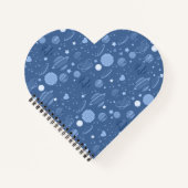 Blauwe planeten notitieboek (Voorkant)