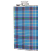 Blauwe pleister, Texas State tartan Heupfles (Links)