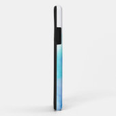 Blauwe plek, waterverf abstracte hand geschilderd Case-Mate iPhone case (Achterkant/rechts)