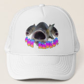 blauwe plekken trucker pet (Voorkant)