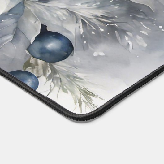 "Blauwe Poinsetas" Bureaumat (Hoek)