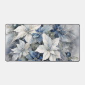 "Blauwe Poinsetas" Bureaumat (Voorkant)