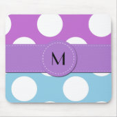 Blauwe pokkendots, Paarse pokkendots, Stippen, mon Muismat (Voorkant)