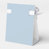 Blauwe Pompoen Jongen Baby Shower Bedankdoosjes (Achterkant)