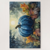 Blauwe pompoen - Puzzel Legpuzzel (Verticaal)