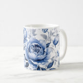 Blauwe pony koffiemok (Voorkant rechts)